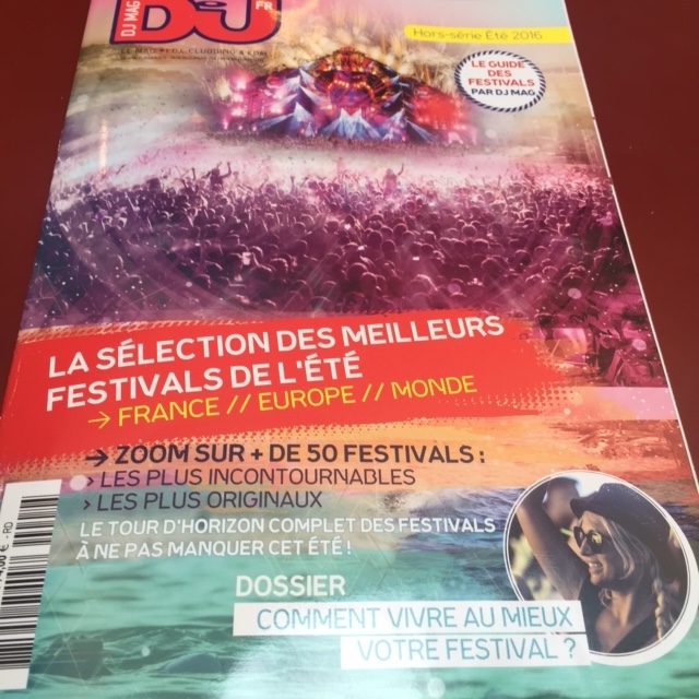 Dj mag festival edition print